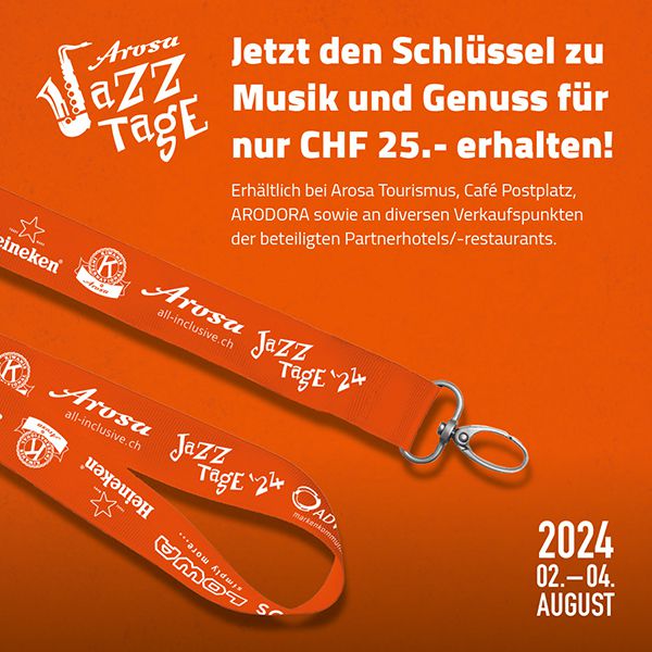 Arosa Jazztage "Eintrittsbändeli"