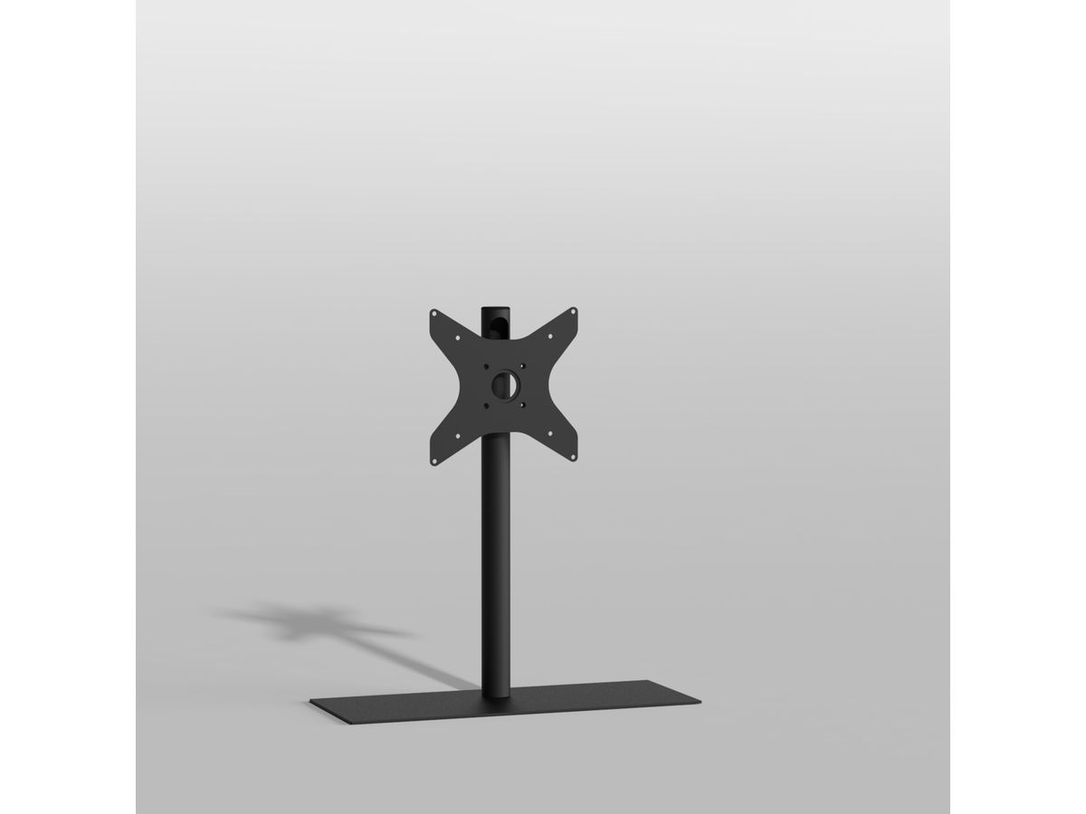 SOLID80B33 - TV-Ständer SOLID, Schwarz, 80cm, 300x300