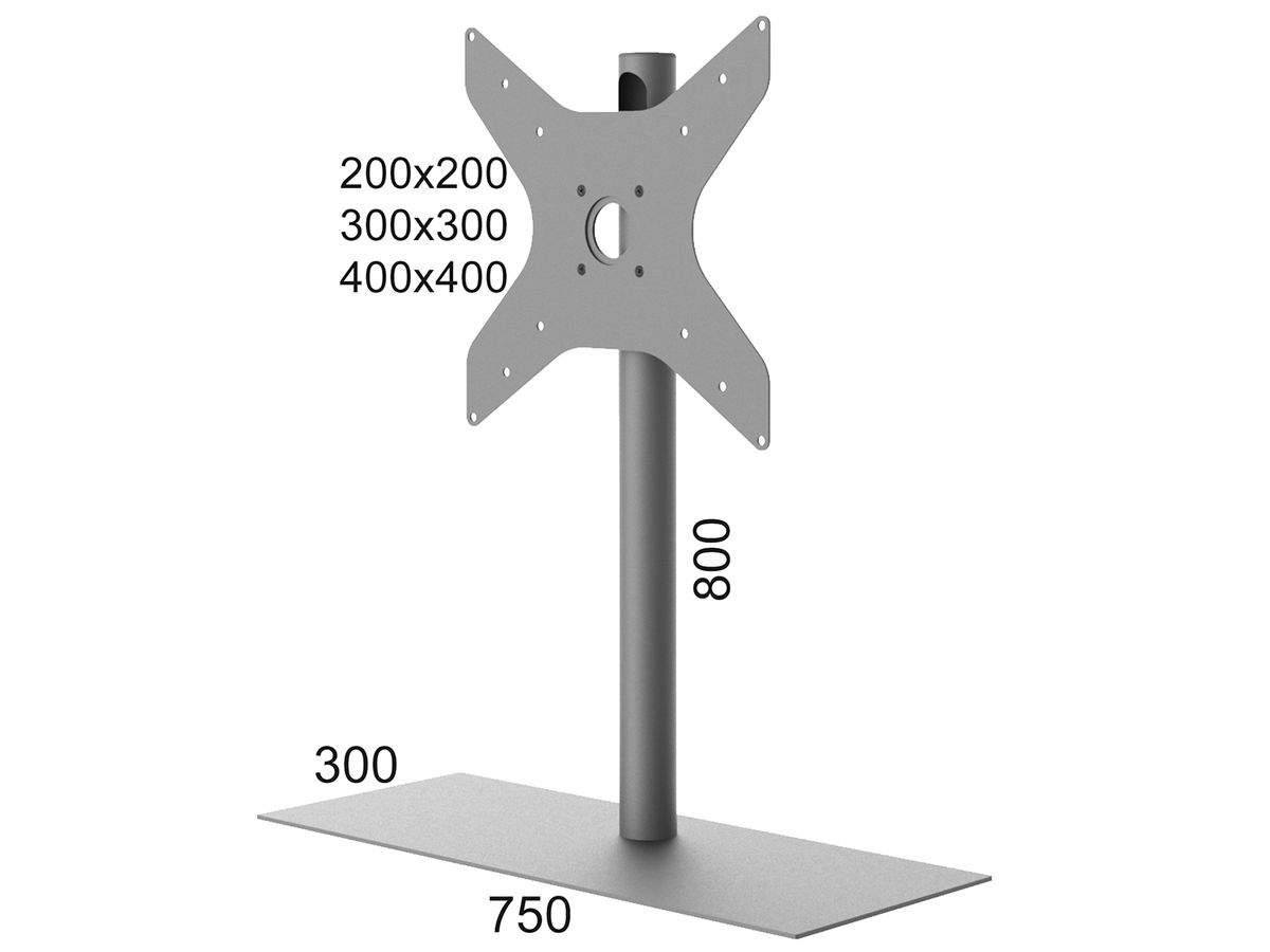 CAVTSXL - TV Tischständer drehbar -85"