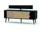 Retro 140 - Body Schwarz, Front Eiche