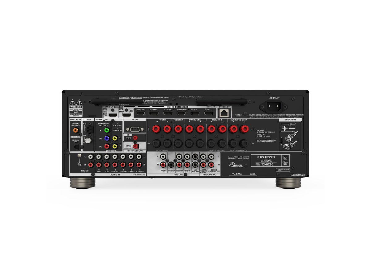 TX-RZ30 - AV-Receiver, schwarz