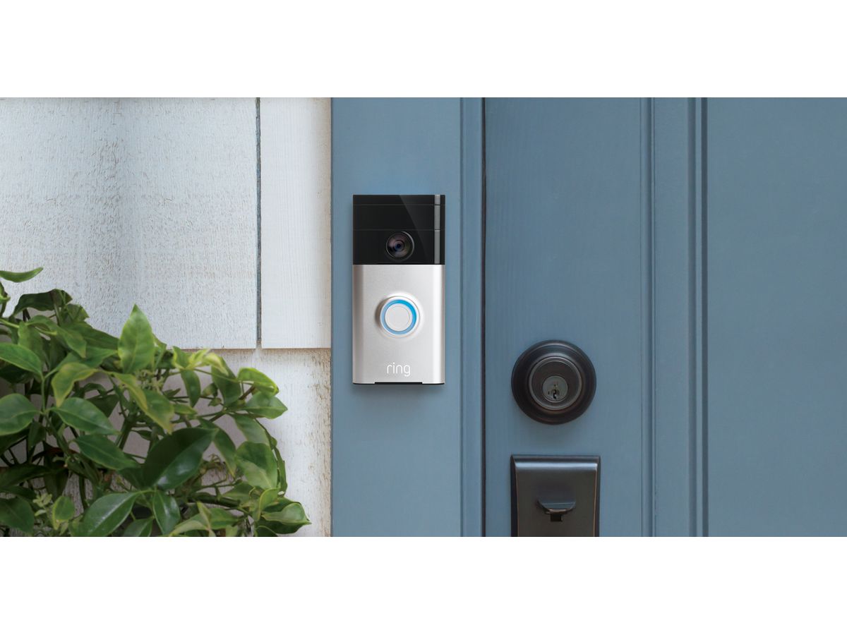 Video Doorbell, satin nickel