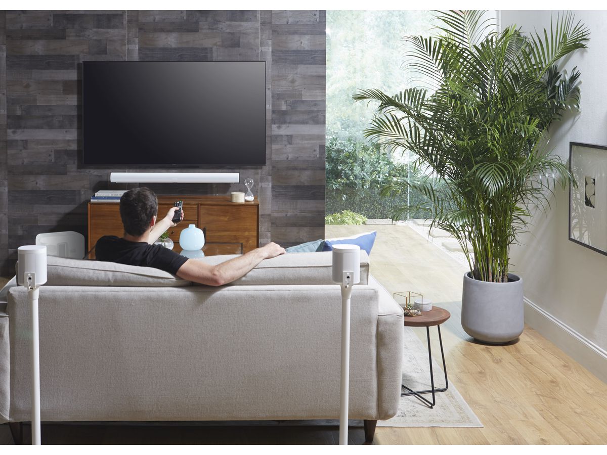 Wandhalterung für Sonos ARC & ARC ULTRA - Weiss, ausziehbar