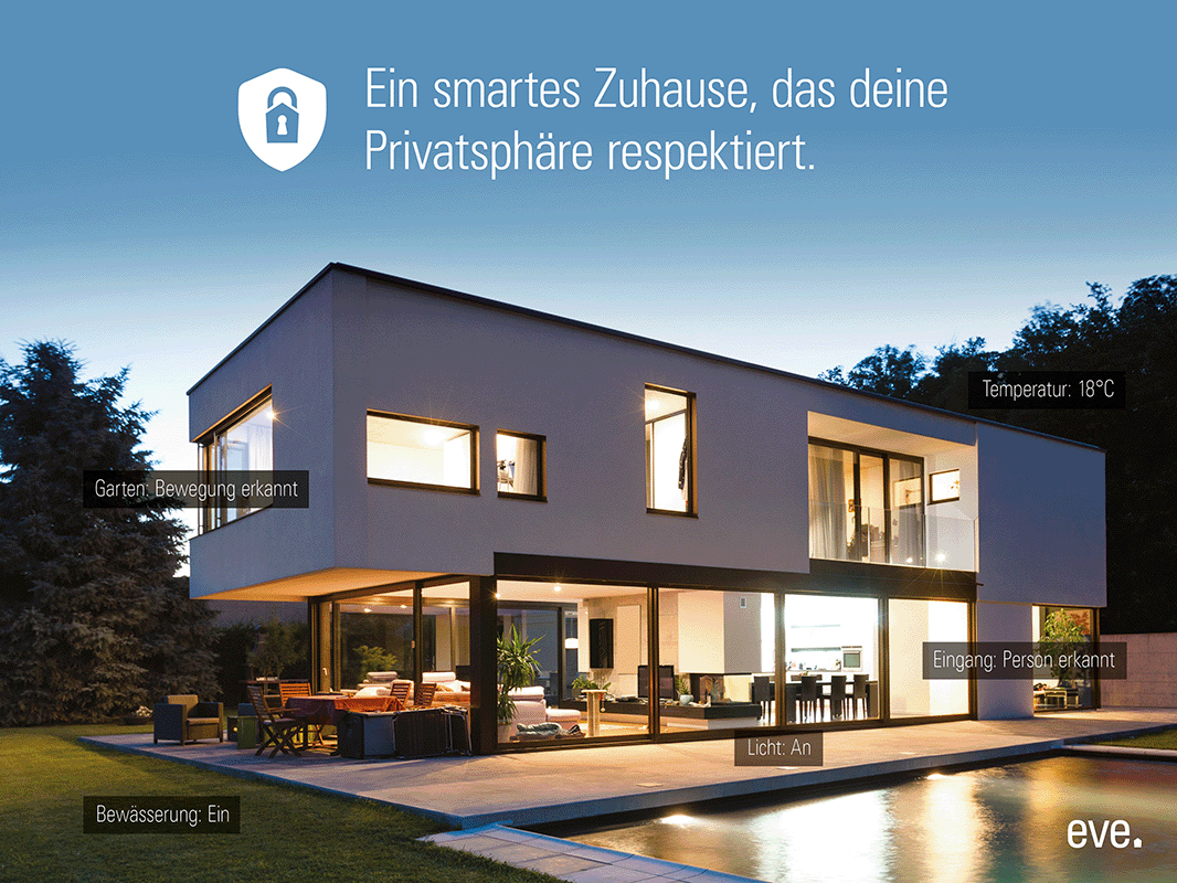 Eve Systeme Outdoor Nutzung Smart Home