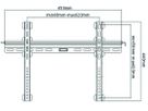 WMF003 - Wandhalterung fix 37"-70"