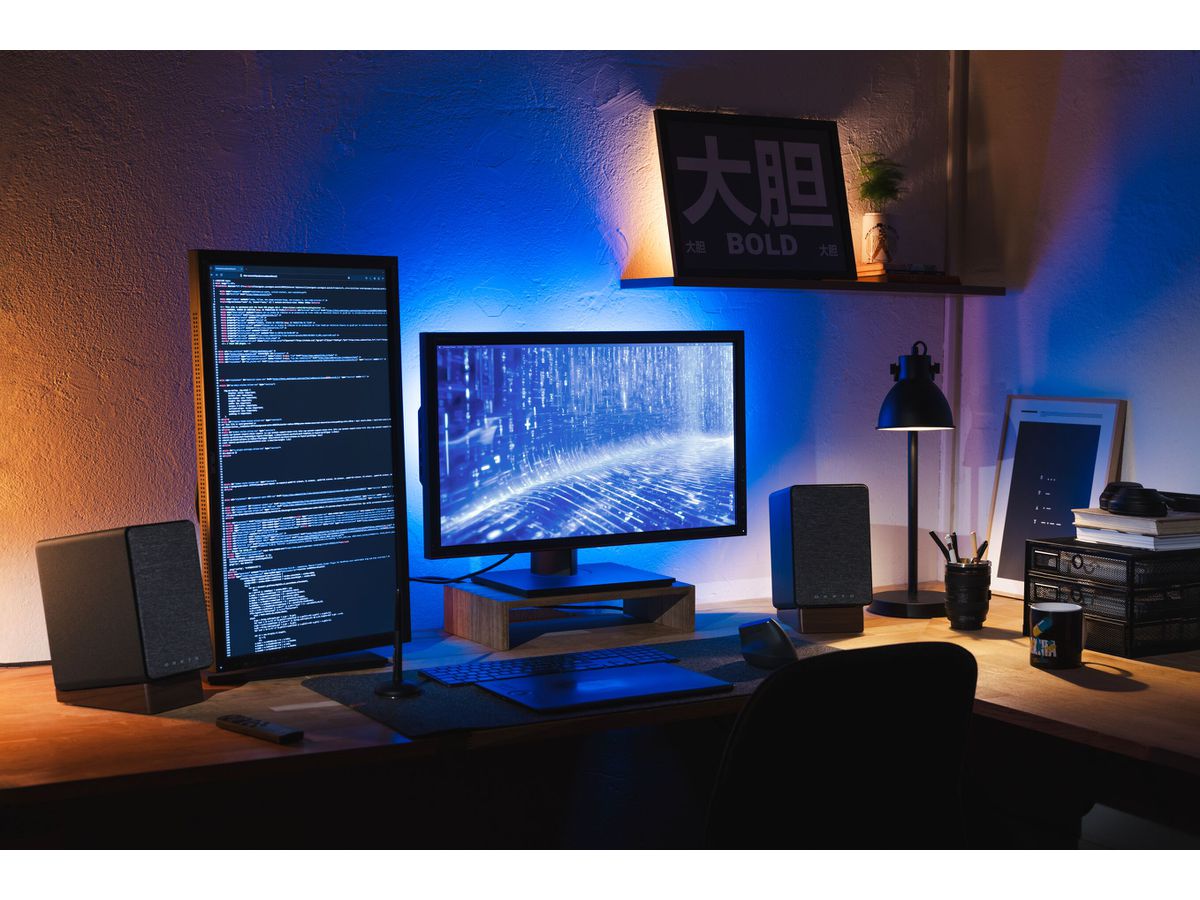 GX-30ARC - schwarz, aktive Desktop-Lautsprecher
