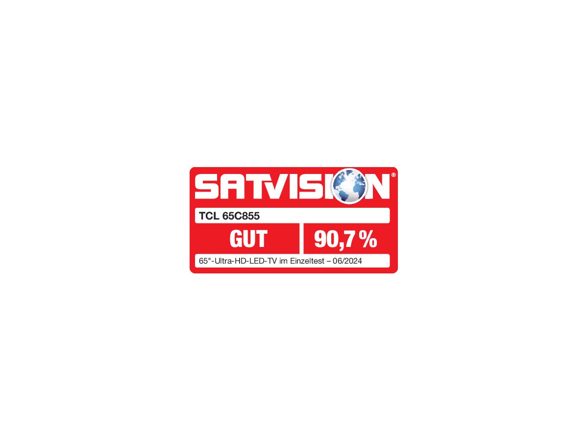 65C855 - 65 Zoll, 4K UHD, MiniLED, GoogleTV,144Hz