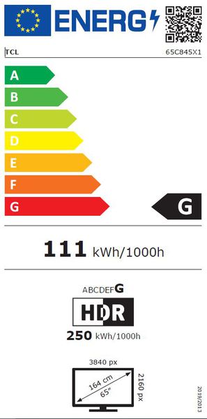 Étiquette énergétique 251960