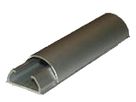 Kabelkanal rund si, 33/125 verpackt, Alu - B: 33mm, L: 125 cm, H: 18mm