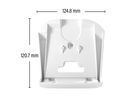 WSFME32-W2 - Support fix Sonos Era 300, Pair, blanc