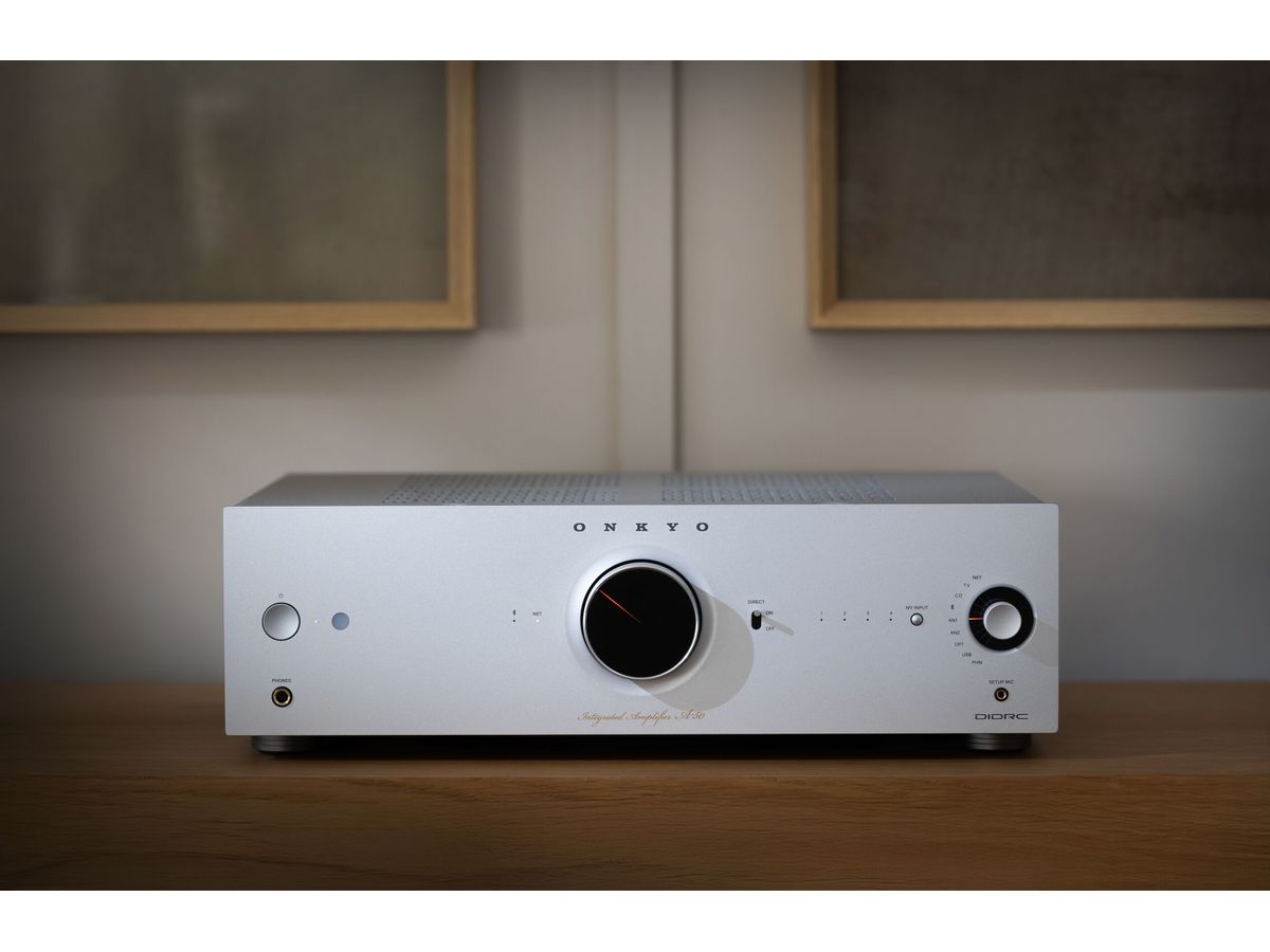 A50S - Network Integrated Amplifier, silber