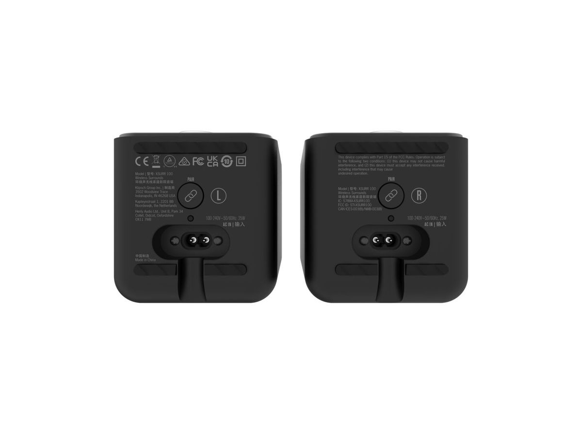 Flexus SURR 100 - pair Surround, noir