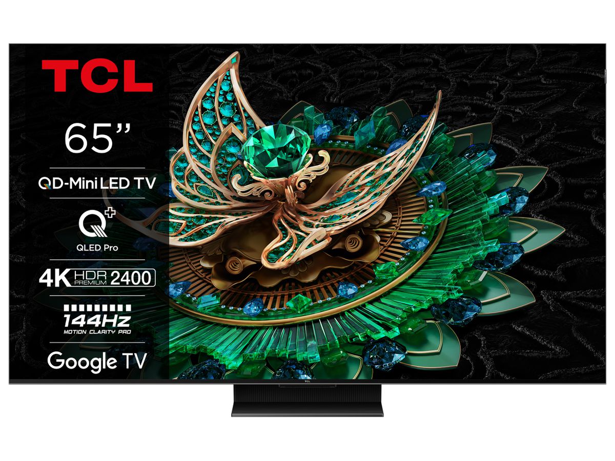 65C765 - 65 Zoll,QD-MiniLED,DV IQ,144Hz,2.1 sound