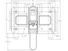 VSL4-B2 - Fixe Wandhalterung - Premium Small