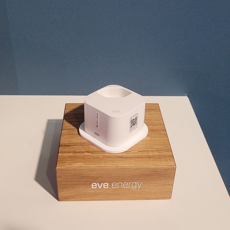 Messebild novis Stand an der Home & Professional 24 - Eve Energy Dose