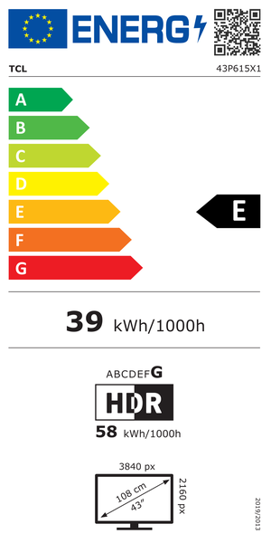 Energy label 251443