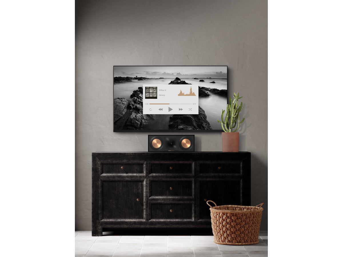 R-50C - Black, Center Channel