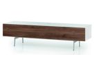 STA362F - Weiss, Klappe Walnuss, Fuss Weiss