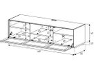 EX32-TC Black Sockel 2cm Version A - Stoff-Front