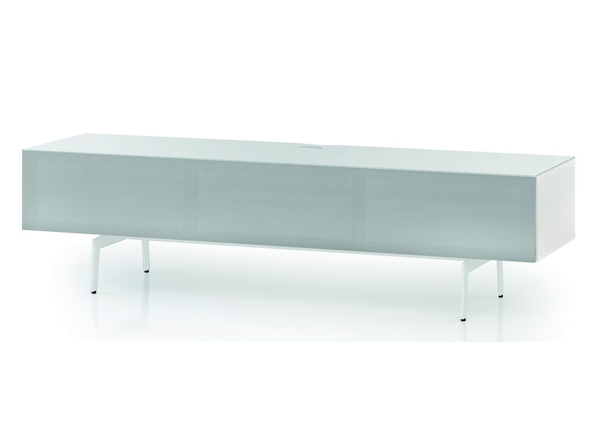 STA362T - Weiss, Stoff Grau, Fuss Weiss