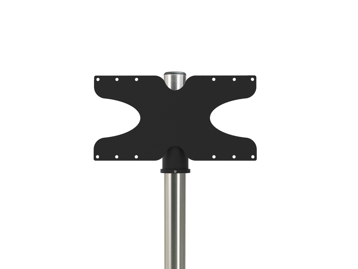 Montageplatte Vesa 400x200 - für 60mm Säule