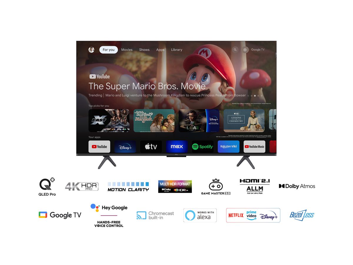 50C655 - 50 Zoll,4K,QLED,GoogleTV,LED Direct