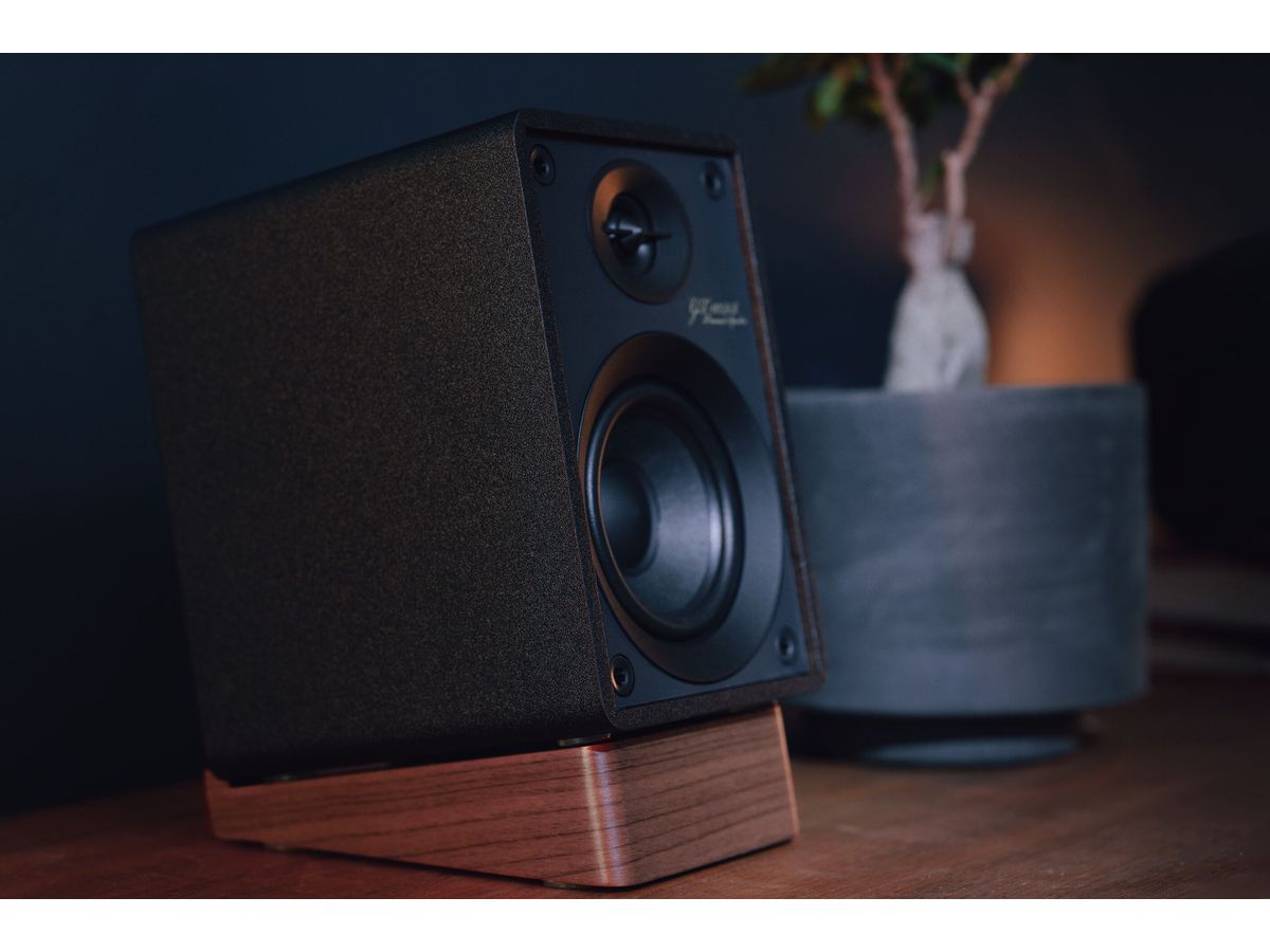 GX-10DB - schwarz, aktive Desktop-Lautsprecher