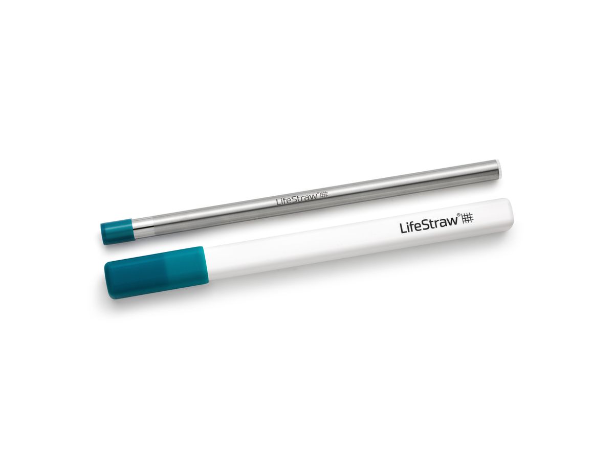 SIP, Strohhalm Wasserfilter - Laguna Teal, inkl. Carry-Case