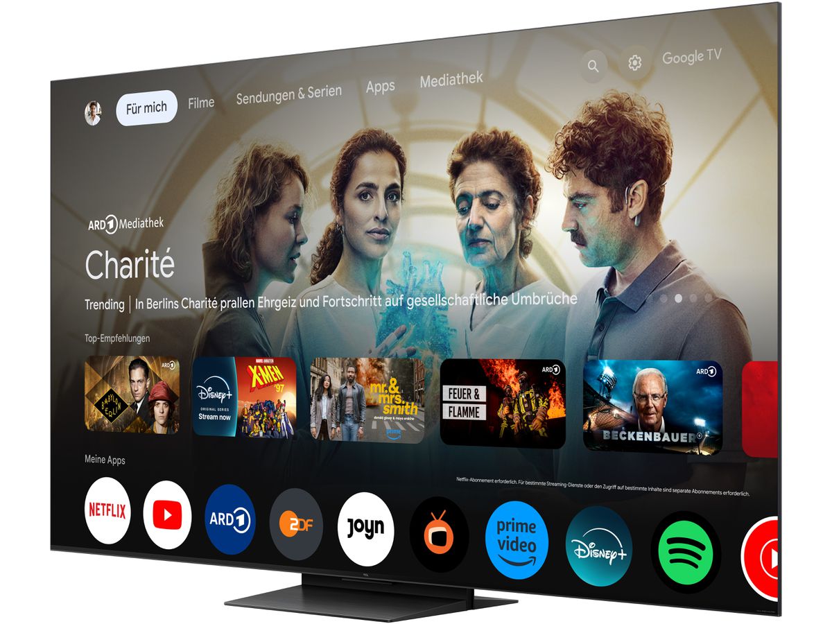 65C7K - 65 Zoll,4K,MiniLED,144Hz,B&O,GoogleTV