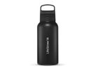 Go, Wasser Filter, 1 Liter, Edelstahl - Black