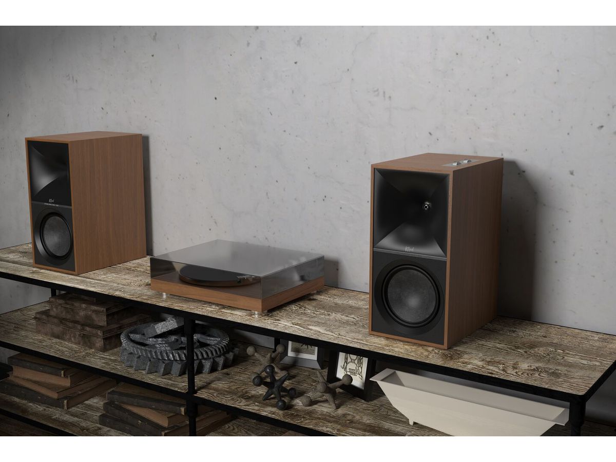 The Nines - walnut, active Speaker, 250W