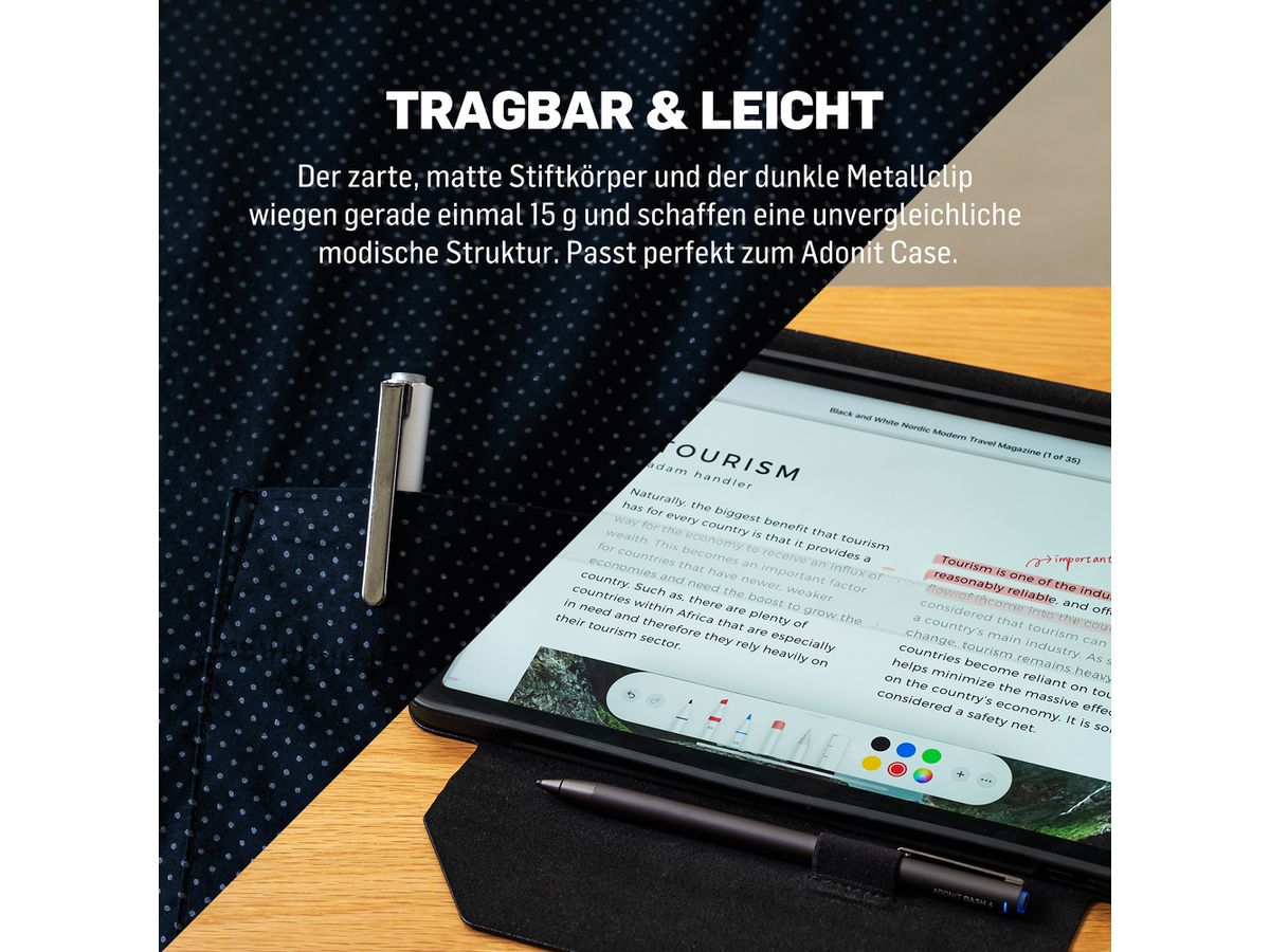 Dash 4 - Dual Mode Stylus, silver