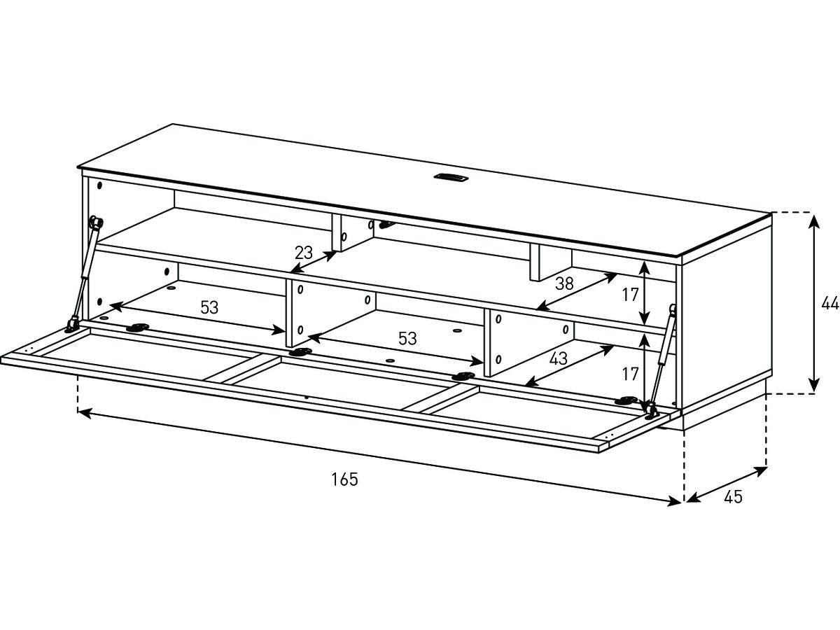 ST160T - mit Stoff-Front
