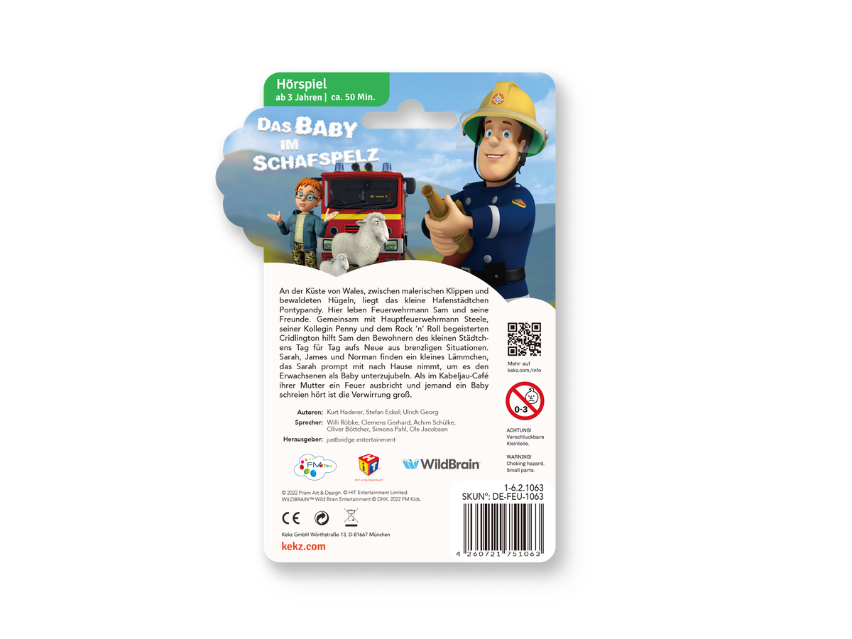 Feuerwehrmann Sam - Kekz Audio Chip - Das Baby im Schafspelz