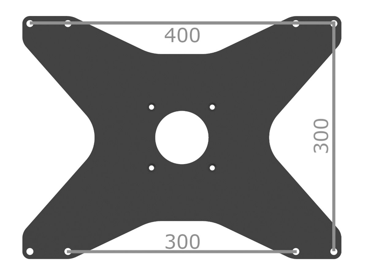 CAV-V43 - Plaque de montage pour Cavus