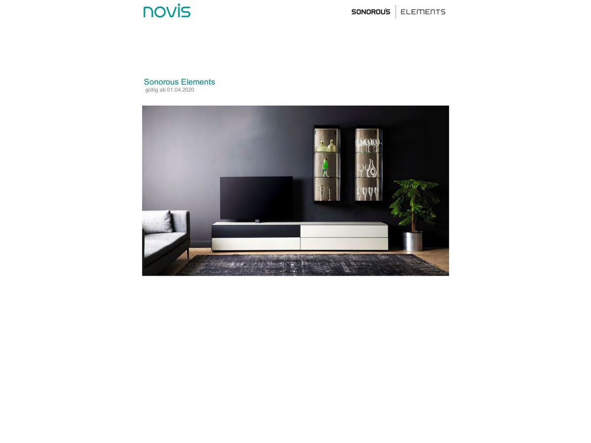 Preisliste zu Elements 2020 - deutsch (nur PDF)