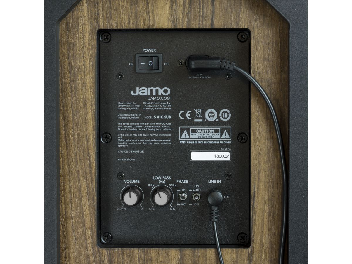 S 810 SUB - S-Serie, 10zoll Subwoofer, schwarz