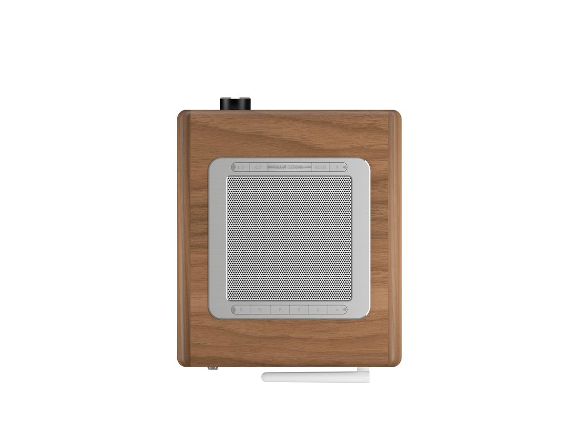 RELAX, Walnuss - Silber - radio Internet compacte