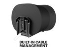 WSFME32-B2 - Support fix Sonos Era 300, Pair, noir