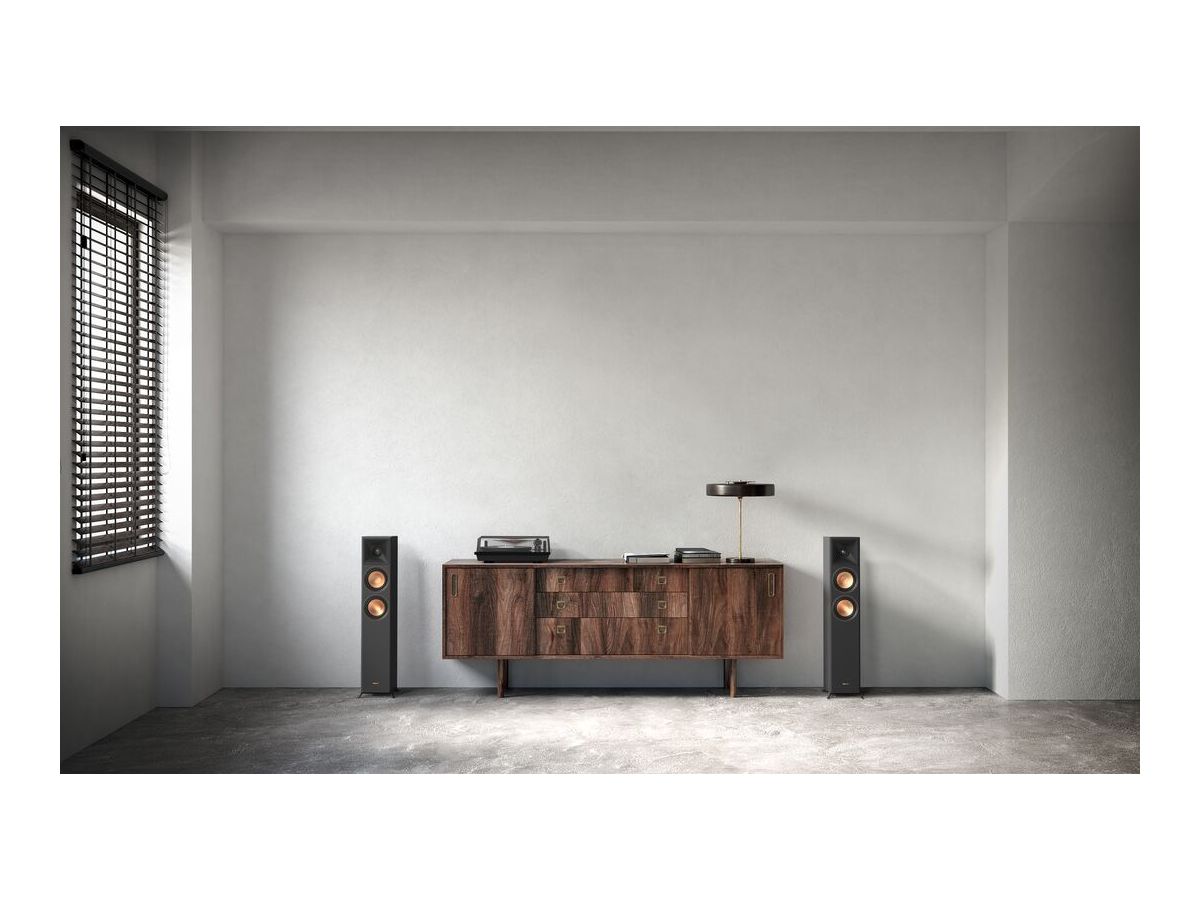 RP-5000F II - Black, Floor Speaker, 2x 5,25"
