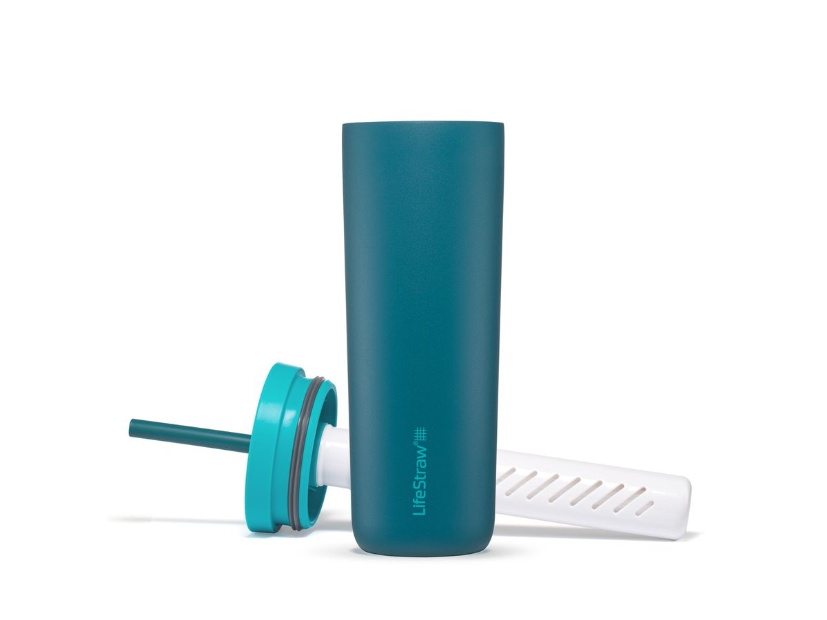 Tumbler - Wasserfilter, Laguna Teal