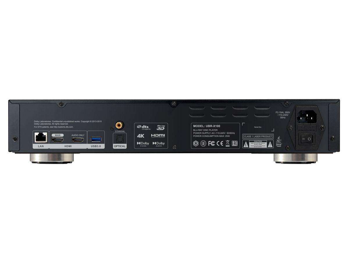 UBR-X100 - 4K UHD Disc Player audiophile