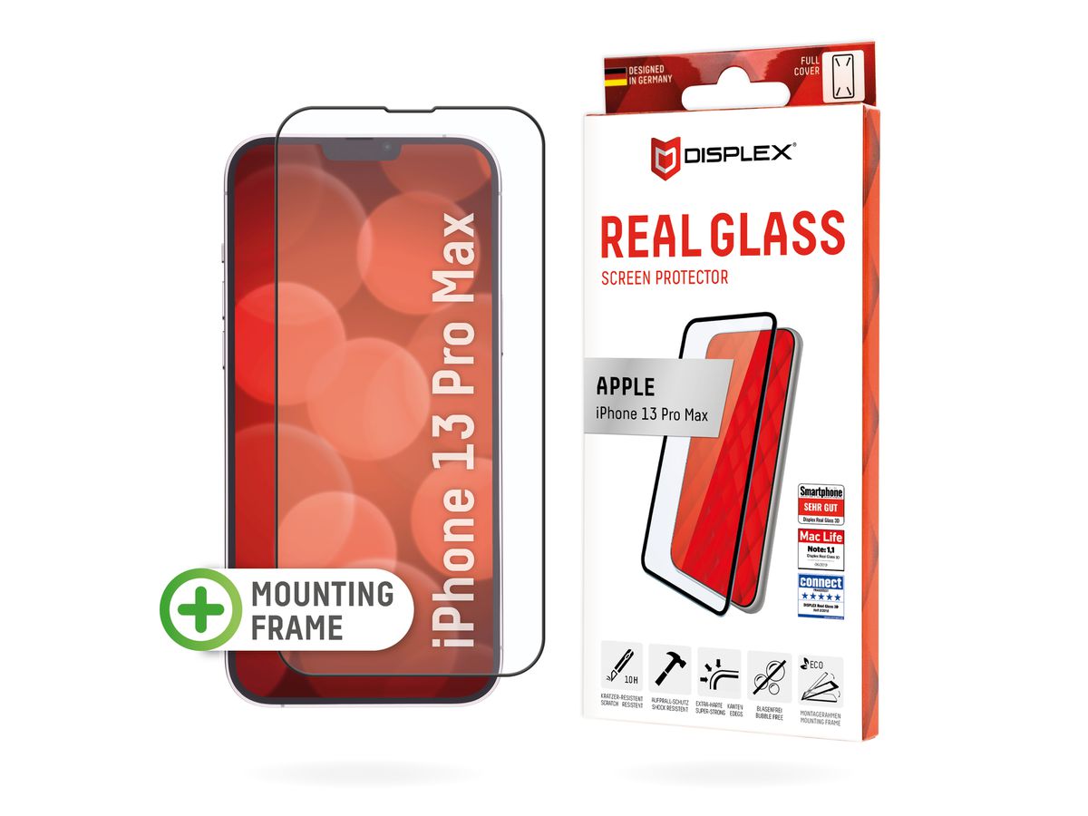 Real Glass Full Cover - iPhone 13 Pro Max