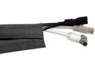 Cable Socks - Velcro 8cm - Grau