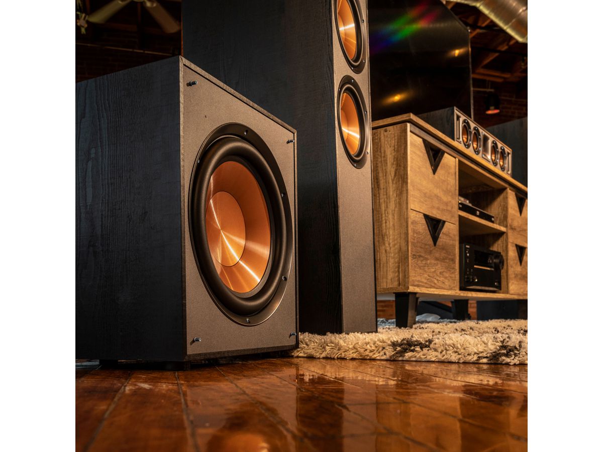 R-120SW - schwarz, 12'' Subwoofer, Ref. Base