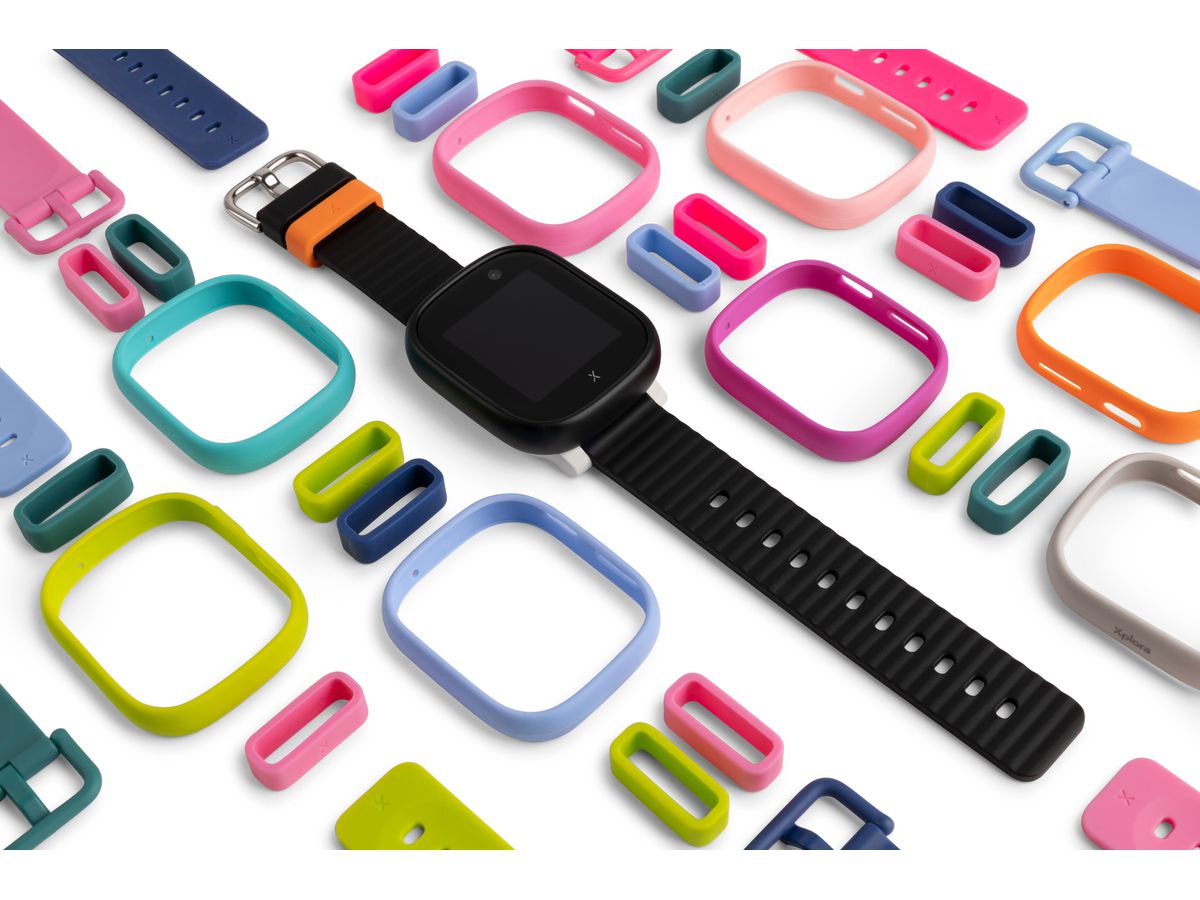 X6 Play Nano SIM - Kids-Smartwatch schwarz