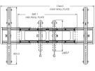 VXT7-B2 - Wandhalter Neigbar und Ausziehbar