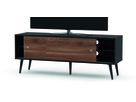 Retro 140 - Body Schwarz, Front Castello Walnuss