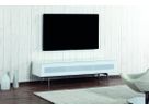 STA360I - Klappe IR-Glas Weiss, Stahl Fuss