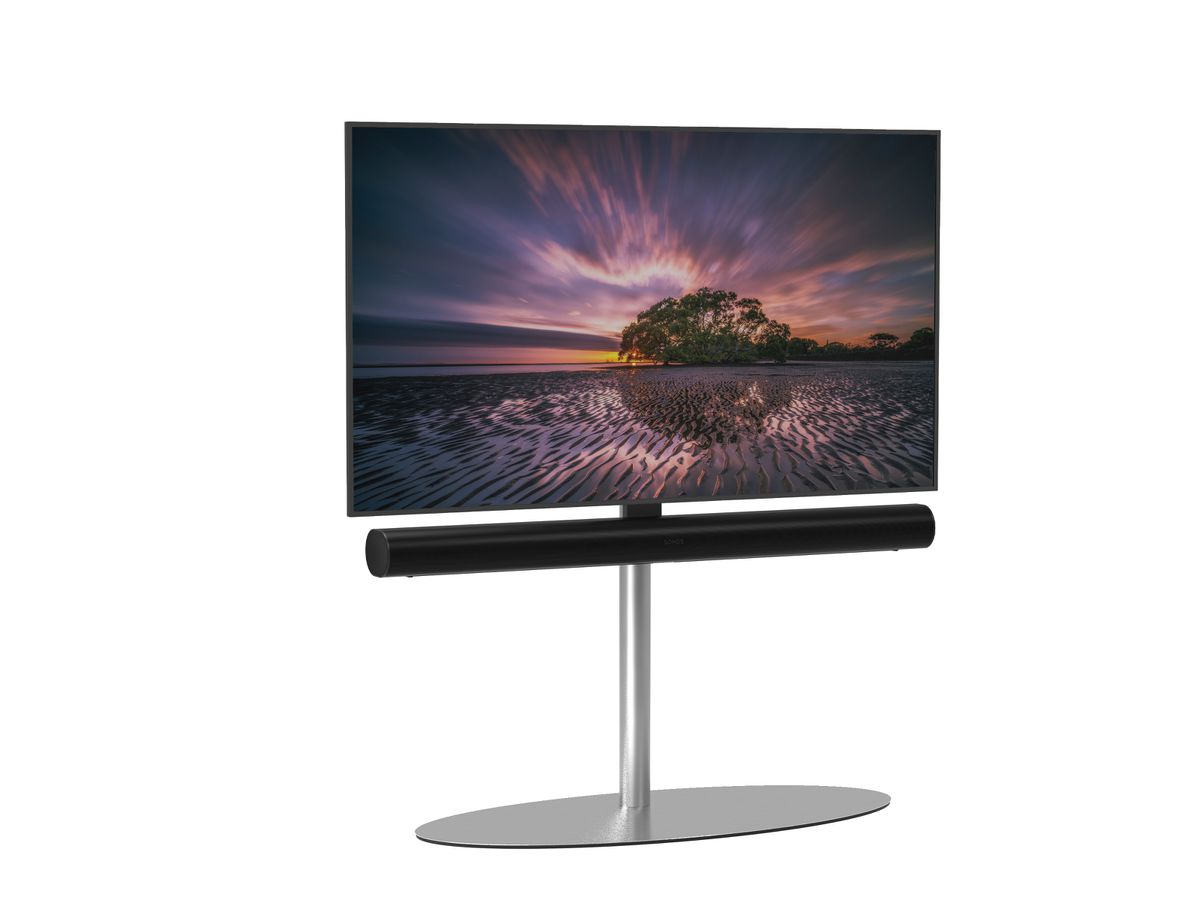 ORBIT100S01A - TV-Ständer ORBIT, Edelstahl, 1m, 75x400